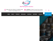 Tablet Screenshot of idealtechnoplast.com